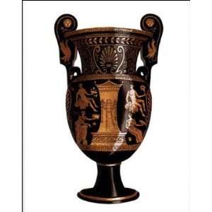Greek Vase II by William Hammer. Size 16 inches width by 21 inches 