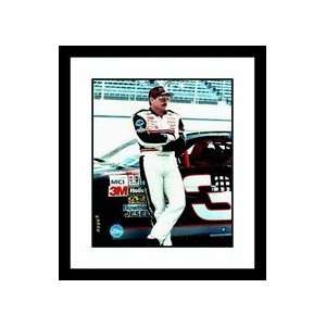 Dale Earnhardt Sr. NASCAR Auto Racing Posing by Car Framed 8 x 10 