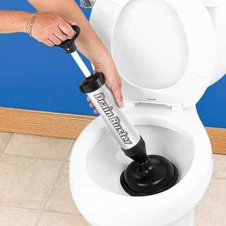 Drain Buster Plungers Air Powered Unclog Clogged Toilet Sink Cleaner 