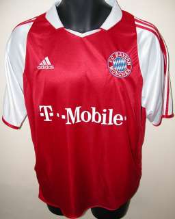   Bayern Munich T Mobile Football Shirt Trikot Camisa Maillot Jersey M