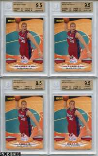Lot (10) 2009 Panini #301 Blake Griffin Rookie BGS 9.5  