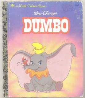Walt Disneys Dumbo Little Golden Book LGB (1996) HB 9780307010407 