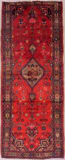4x10 RED ANTIQUE PERSIAN SARAB HAND KNOTTED WOOL AREA RUG CARPET WITH 