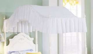 Diana Twin Canopy in White Finish by Standard Furniture  