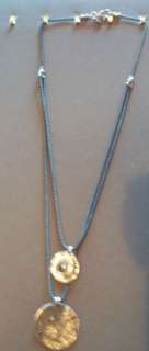 N1823 Retired Silpada Brass Pendant necklace $129  