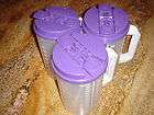 32 oz plastic travel mugs with purple lids