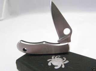 NEW Spyderco BUG, Smallest Folding Knife, C133P  
