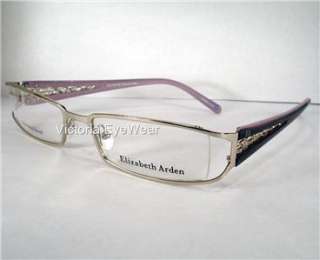 Elizabeth Arden 1043 silver Eyeglass WOMEN Eyewear Frame  