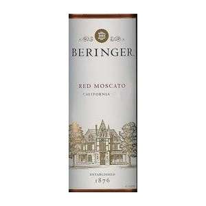  2010 Beringer California Collection Red Moscato 750ml 