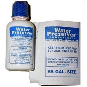 55 Gallon Water Preserver Concentrate 5 Year Emergency Disaster 