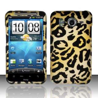 HTC Inspire 4G Brown Cheetah Hard Phone Cover Case  