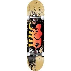  Black Label Splatter Complete Skateboard   8.0 w/Black Label 