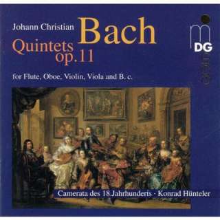 Johann Christian Bach: Quintets, Op. 11 (Mix Album).Opens in a new 