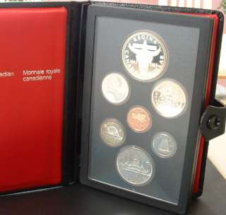 CANADA 1982 PROOF DOUBLE DOLLAR SET ***7 COINS***  