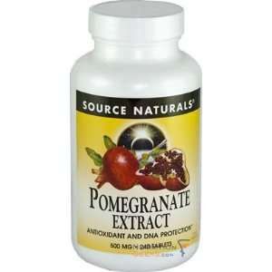   Naturals Pomegranate Extract 500mg, 240 Tablet