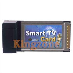   Analog PCMCIA Smart TV Tuner Cardbus Video Capture Card For Laptop K