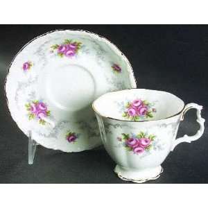 Royal Albert Bone China Cup and Saucer Set from from England. Pattern 