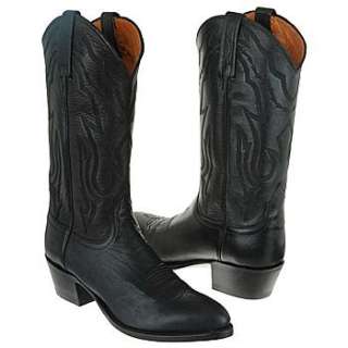    LUCCHESE T3094 Mens Western Leather Cowboy Boots Black Shoes