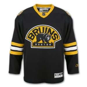  Boston Bruins Reebok Premier Replica Alternate NHL Hockey 