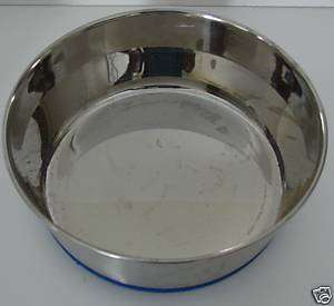 Stainless Steel Dog Pet Cat Water Food Bowl DIsh Feeder  