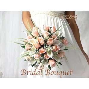  BEAUTIFUL CELESTE PEACH Complete Wedding Package Bridal Bridesmaid 