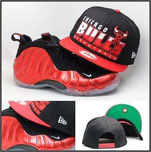 New Era Chicago Bulls Snapback Hat To Match The Air Foamposite 