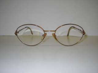 CHRISTIAN DIOR 3559 Brown Gold w/ Crystals Eyeglasses  