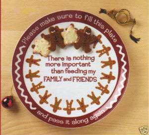 Christmas Cookie Plate Gift Tray Dessert Holiday Giving Platter 