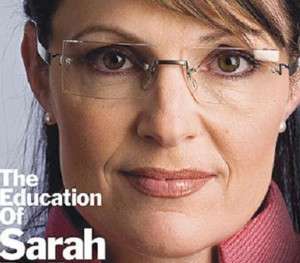 Sarah Palin Clear Rect Frameless Reading Glasses +1.75  