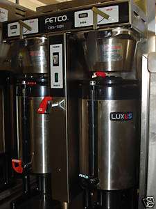 Fetco 5000 Series USED Twin 1 1/2 Gallon Coffee Brewer  