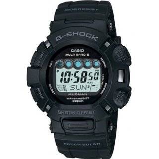 Casio Mens GW9000A 1 G Shock Mudman Solar Atomic Watch