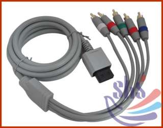 AV Audio Video Component HD Cable HDTV For Nintendo Wii  