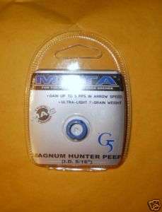 NEW Meta Magnum Hunter Peep G5 for Compound Bow, Hunt  