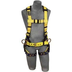DBI 1101655 Large Construction Harness Back and Side D Sewn In Hip and 