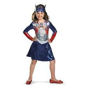 Child Girl Costume   Transformers Optimus Prime  