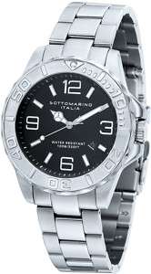 Mens Black Sapphire Crystal Watch Sottomarino SM50119 A  