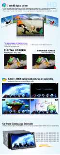 Reproductor de DVD m1 de D2216 Eonon HD 7 Digital LCD TV Carro 2Din