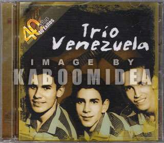 TRIO VENEZUELA 40 Anos 40 Exitos 2 CD s SET NEW SEALED  