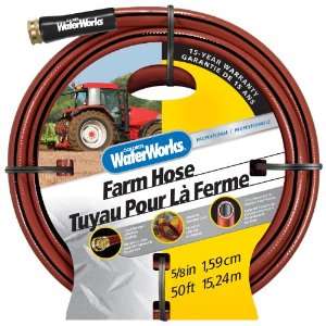   Hose WC7358050 Professional 5/8 Inch x 50 Foot Red Garden Hose: Patio