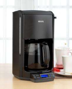 Krups FME2 14 Programmable 12 Cup Coffee Machine, Black  