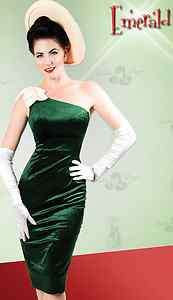   EMERALD Green Elegant Velvet Easter Pencil Wedding Dress XS 4X  