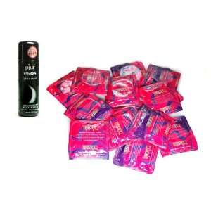  Trustex Orange Colored Premium Latex Condoms Lubricated 108 condoms 