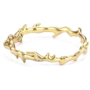   Brand Havana Gold Tone Coral Metal Branch Cuff Bracelet Jewelry