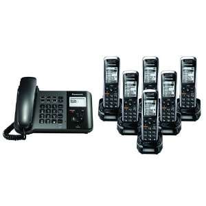   DECT Phone Corded / Cordless Base Bundle with 6 Handsets Electronics