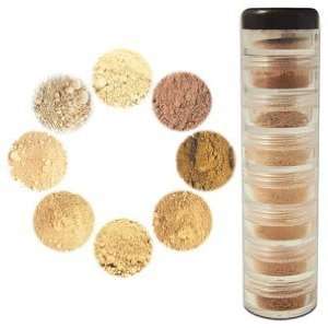  MINERAL MAKEUP SAMPLE TOWER    LIGHT TO MEDIUM Everything 
