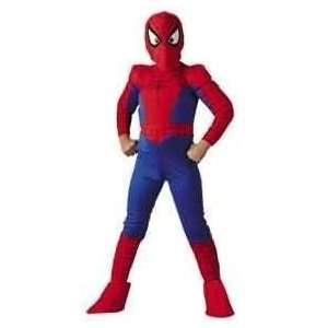    Child Size 7 8   Marvel Deluxe Spider Man Costume Toys & Games