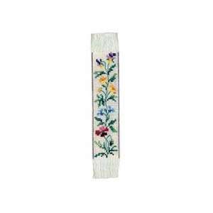  Poppies & Pansies Bookmark Counted Cross Stitch Kit Arts 