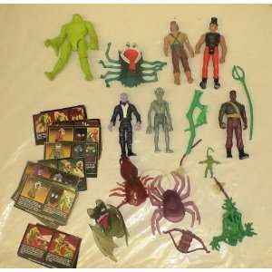  Large Lot of Dc Comics Swamp Thing Action Figures and 