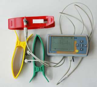 Portable ECG EKG Heart Monitor MD100A1 with Clip Sensor  