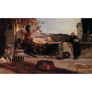 Hand Made Oil Reproduction   Benjamin Constant   24 x 14 inches   On 